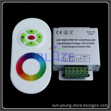 6A*3channels RF Wireless Touch LED Controller Aluminum